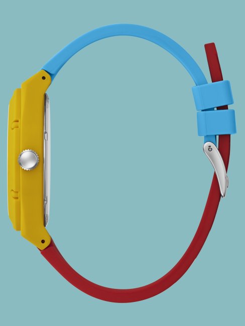 Montre Analogique à Motif Multicolore Guess