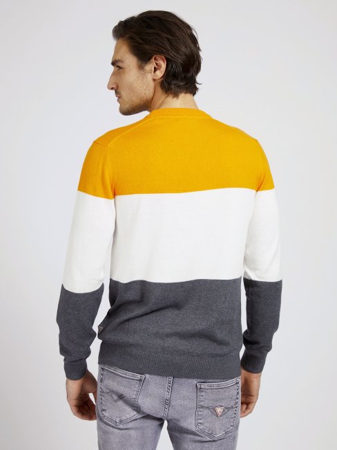 Devinez Les Nuances De Pull Rayé Orange