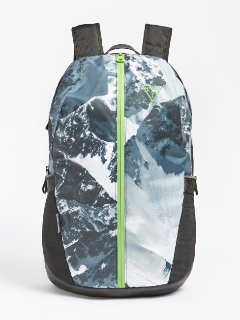 Sac à Dos Imprimé Tech Essential Noir Multi Guess