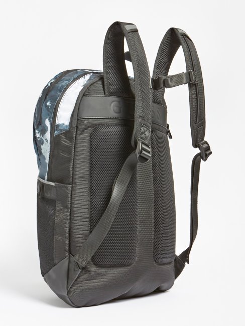 Sac à Dos Imprimé Tech Essential Noir Multi Guess