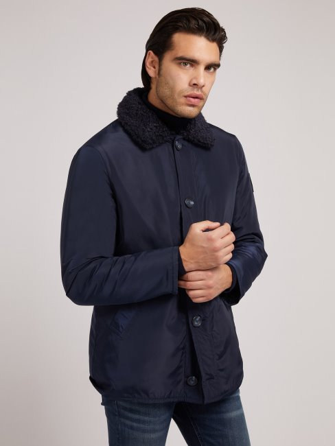 Veste Réversible Bleu Guess