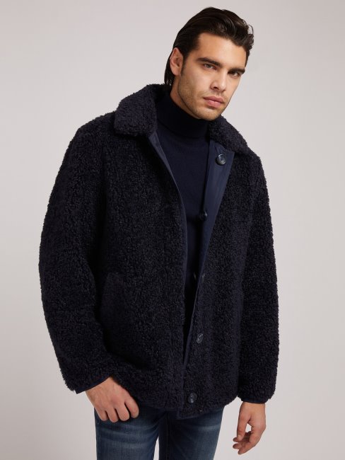 Veste Réversible Bleu Guess