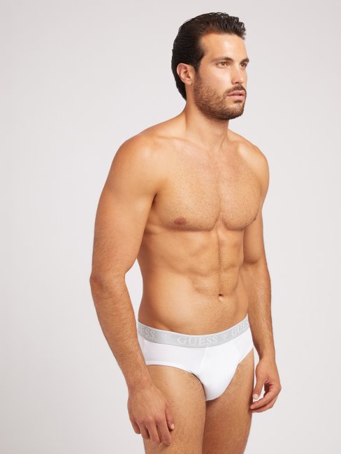 Guess Pack 5 Boxers Avec Bande Logo Bleu