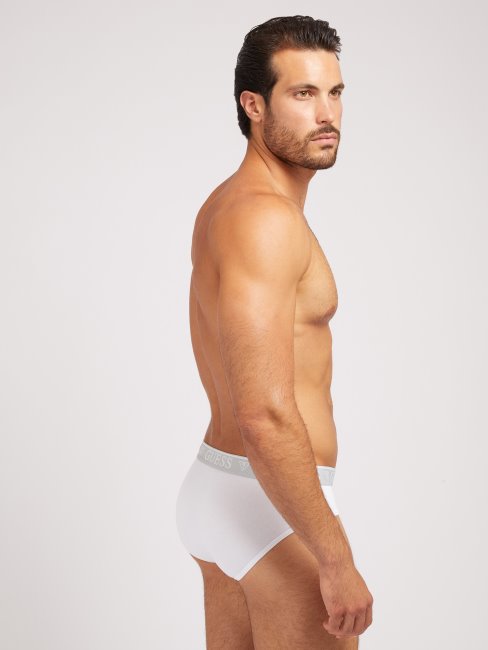 Guess Pack 5 Boxers Avec Bande Logo Bleu