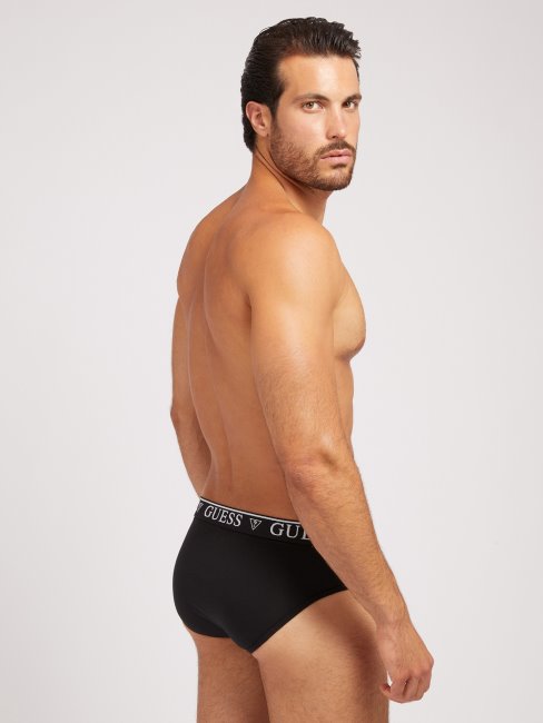 Guess Pack 5 Boxers Avec Bande Logo Bleu