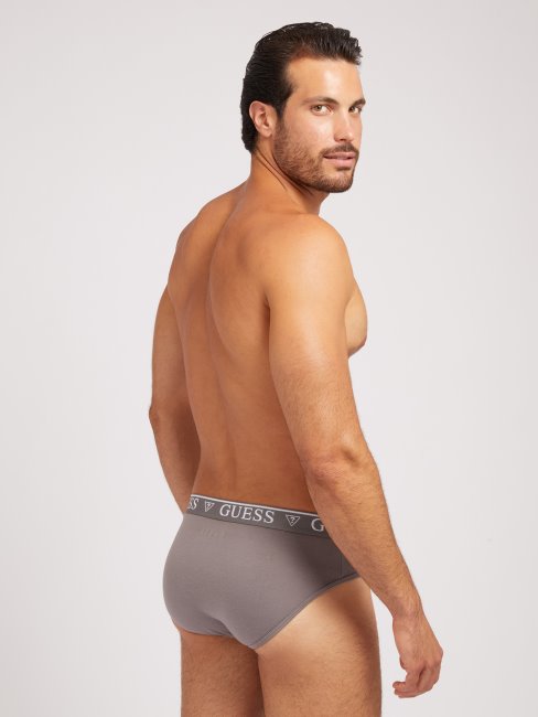 Guess Pack 5 Boxers Avec Bande Logo Bleu