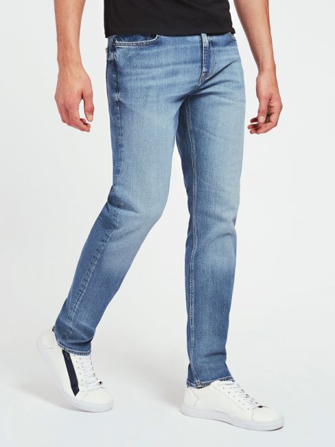Pantalon Denim Coupe Slim Guess Left