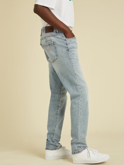 Pantalon Denim Slim Bleu Guess