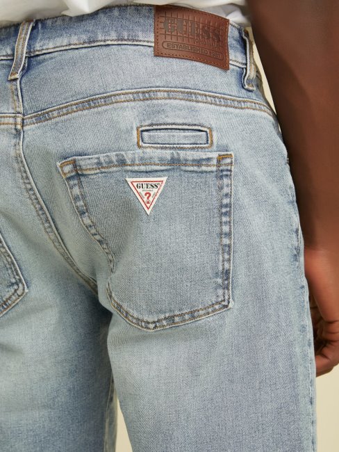 Pantalon Denim Slim Bleu Guess