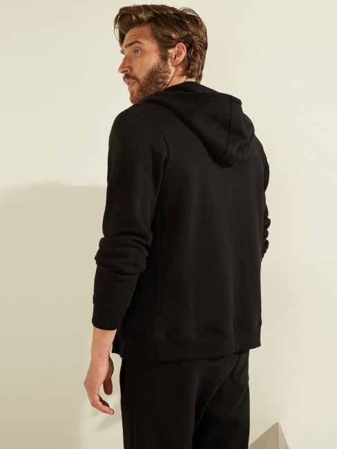 Sweat Zippé Guess Noir