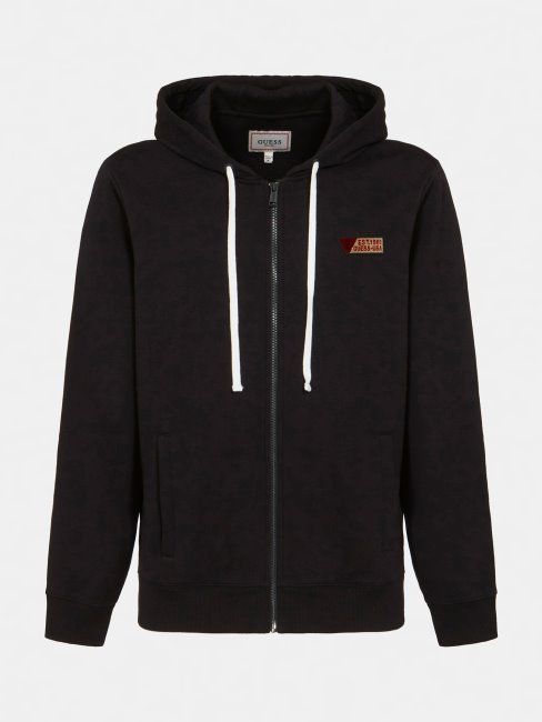 Sweat Zippé Guess Noir
