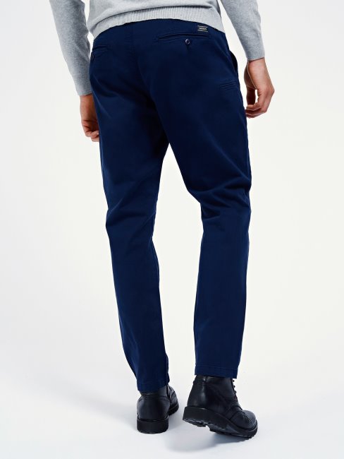 Pantalon Regular Fit Bleu Multi Guess