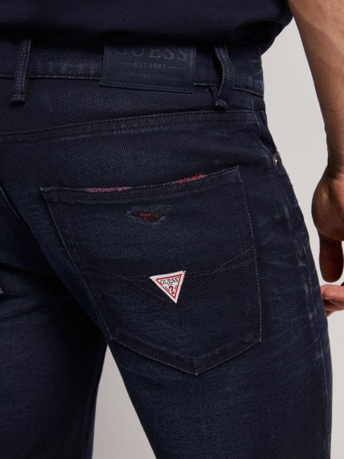 Pantalon Denim Slim Rouge Guess