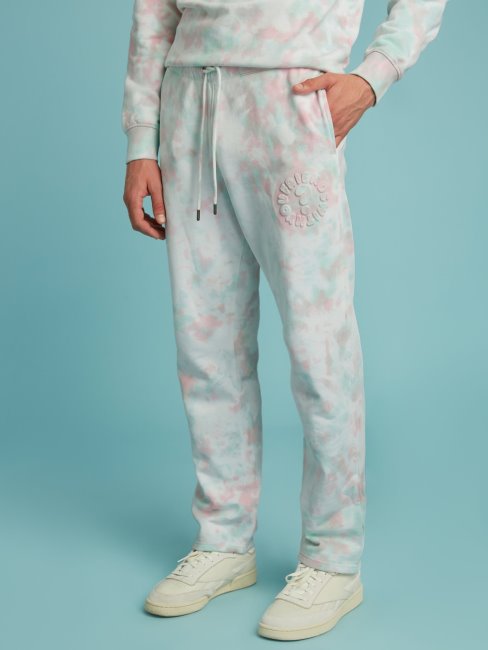 Pantalon Avec Logo Devant Guess Multi Rose