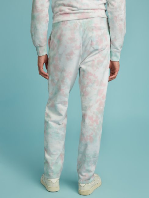 Pantalon Avec Logo Devant Guess Multi Rose