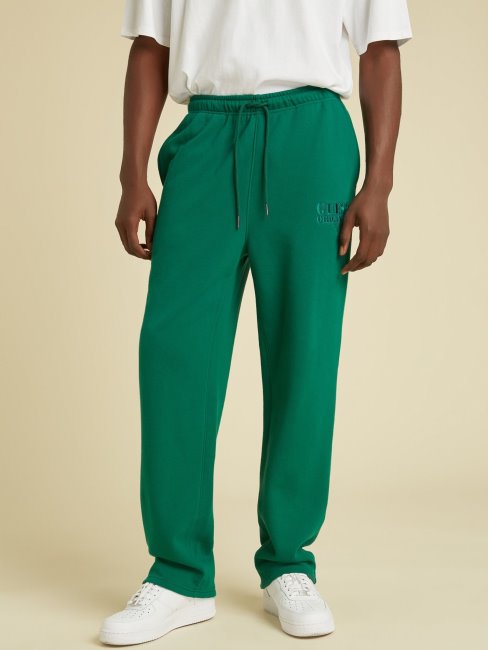 Pantalon De Jogging à Logo Vert Guess