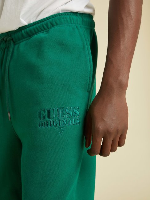 Pantalon De Jogging à Logo Vert Guess