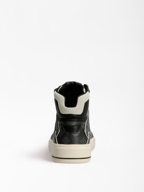 Guess Verona 4g Logo Paniers Montantses Noir