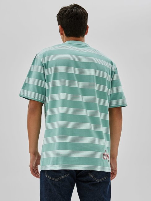 T-shirt Bleu Rayé Guess