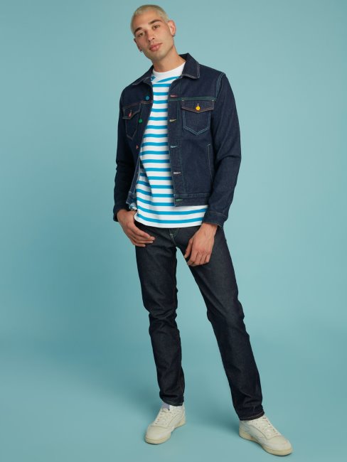 Pantalon Denim Slim Guess Bleu