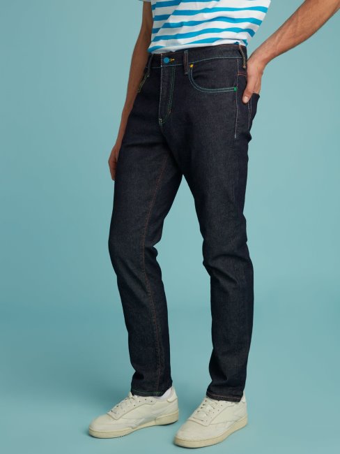 Pantalon Denim Slim Guess Bleu