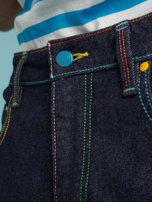 Pantalon Denim Slim Guess Bleu