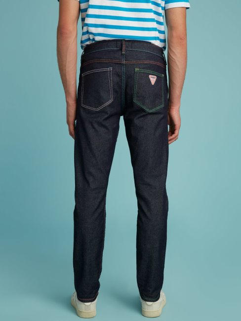 Pantalon Denim Slim Guess Bleu