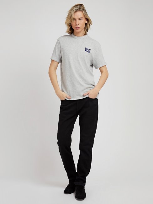 Tee Shirt Logo Devant Gris Multi Guess