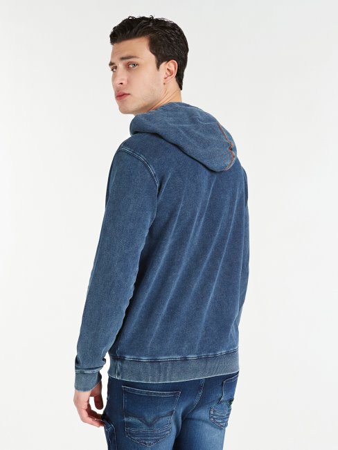 Sweat à Capuche Guess Bleu