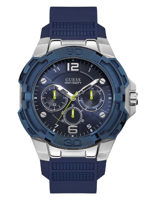 Montre De Sport Multifonction Noire Guess