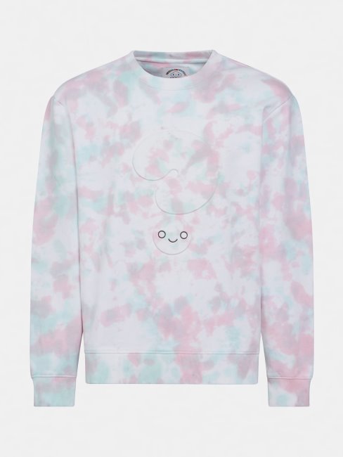 Sweat Tie-dye Guess Multi Rose
