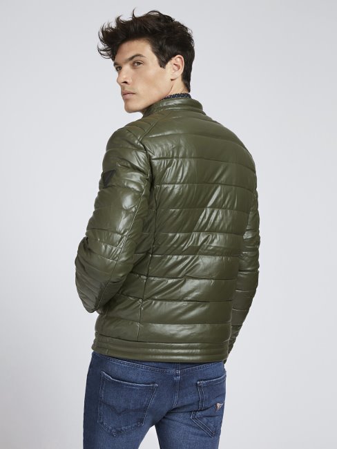 Veste Matelassée Verte Guess