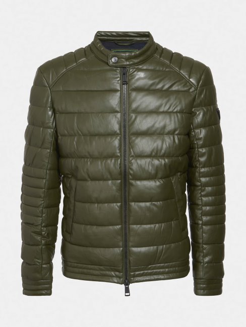 Veste Matelassée Verte Guess