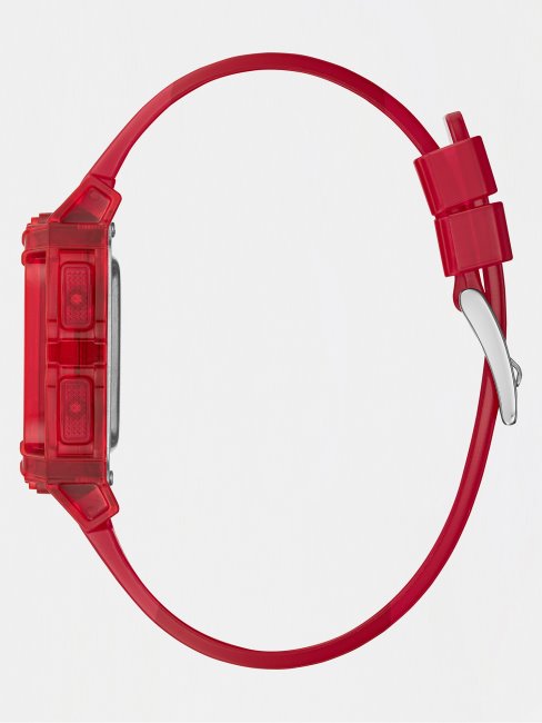 Montre Digitale Blanche Guess