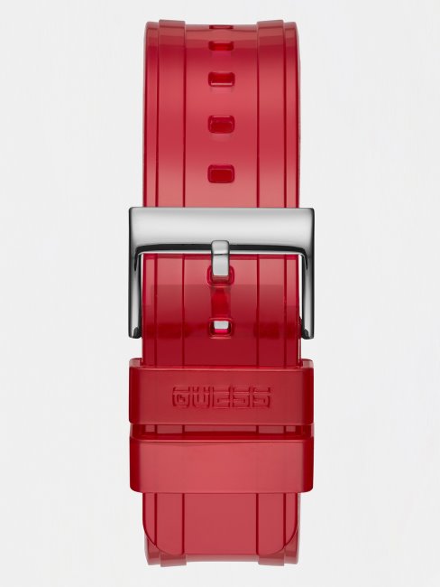 Montre Digitale Blanche Guess