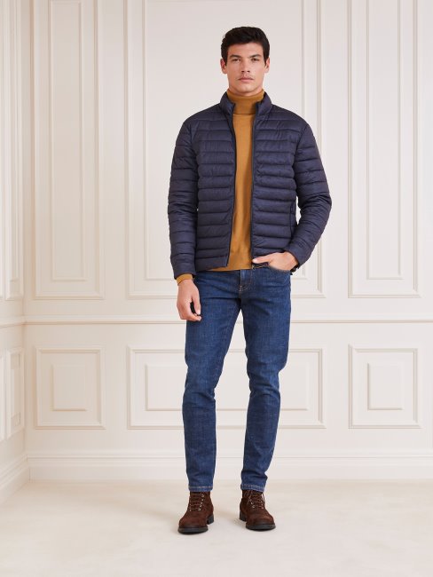 Veste Matelassée Bleu Marciano Tech Guess