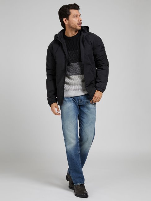 Veste Coupe-vent Noire Guess