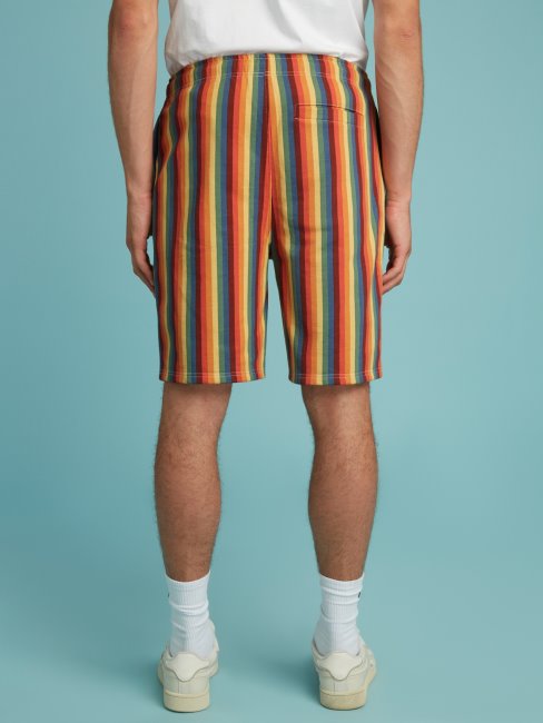 Guess Short Motif Rayé Multicolore