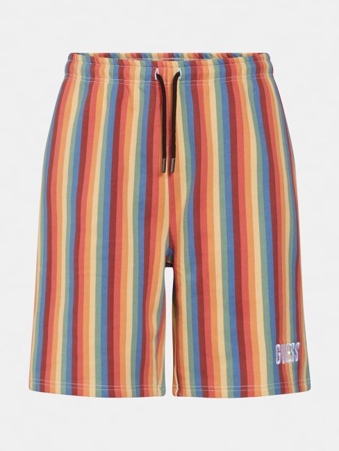 Guess Short Motif Rayé Multicolore