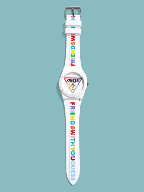 Montre Analogique Blanche Guess