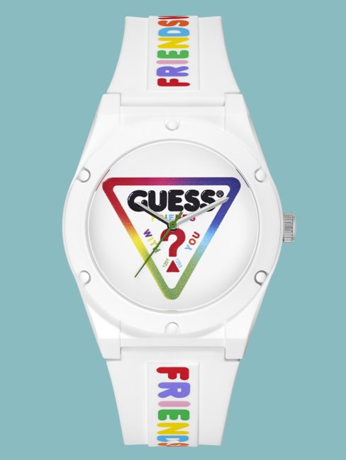 Montre Analogique Blanche Guess