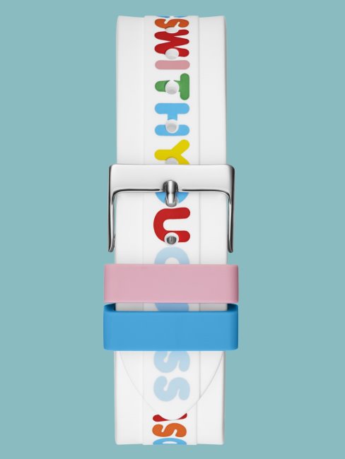 Montre Analogique Blanche Guess