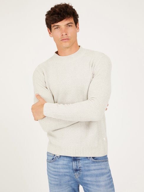 Pull Col Rond Beige Guess
