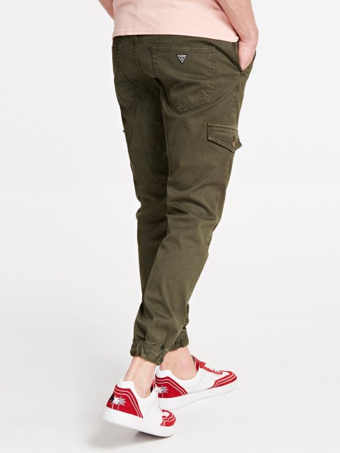 Pantalon Slim Vert Guess