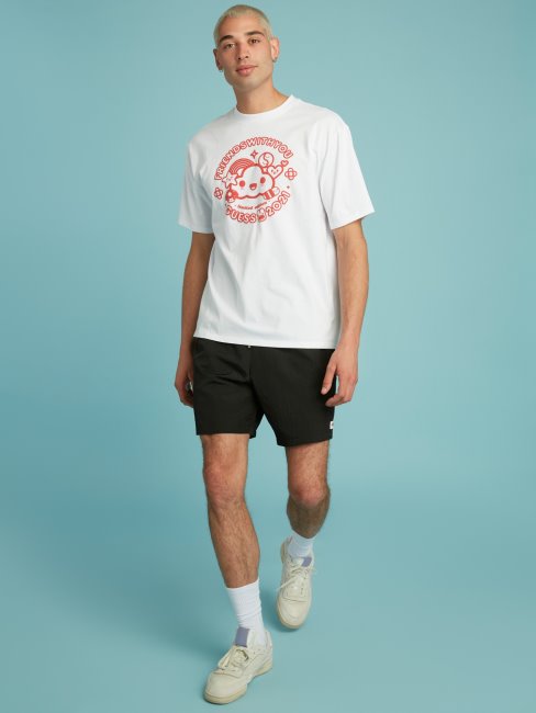 T-shirt Imprimé Guess Blanc