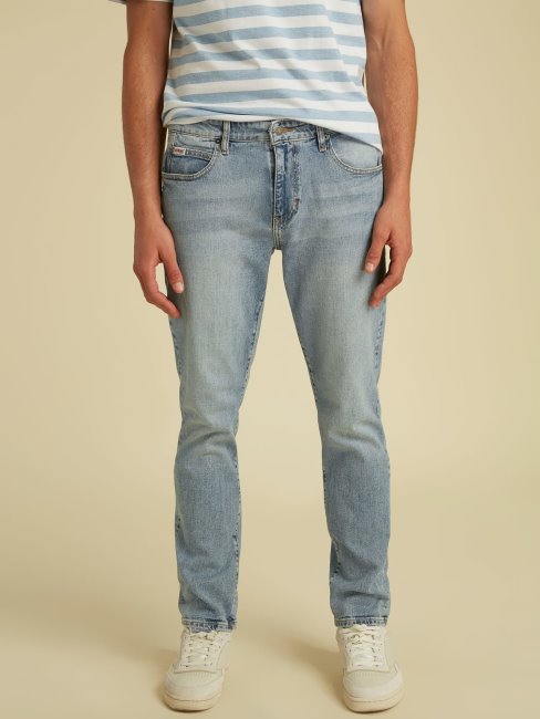 Guess Pantalon En Jean Bleu Regular