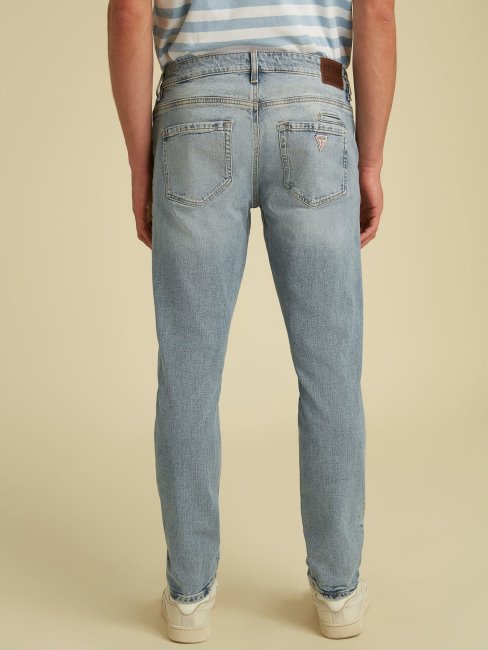 Guess Pantalon En Jean Bleu Regular