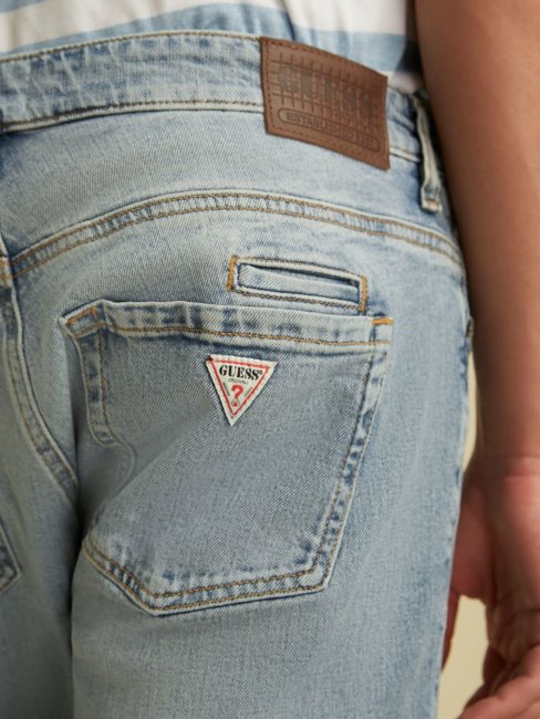 Guess Pantalon En Jean Bleu Regular