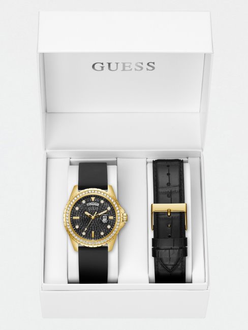 Coffret Montre Guess Noir