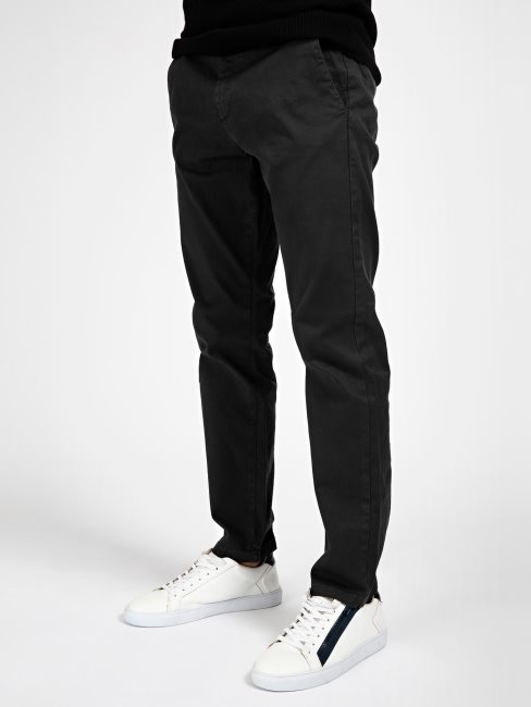 Pantalon Slim Noir Multi Guess